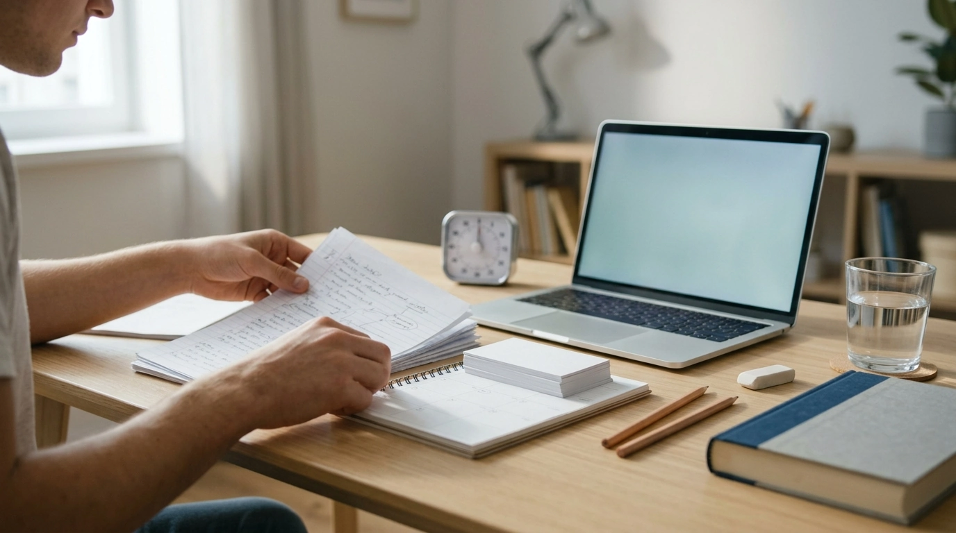 Study Skills System: Focus, Active Recall, and Memory