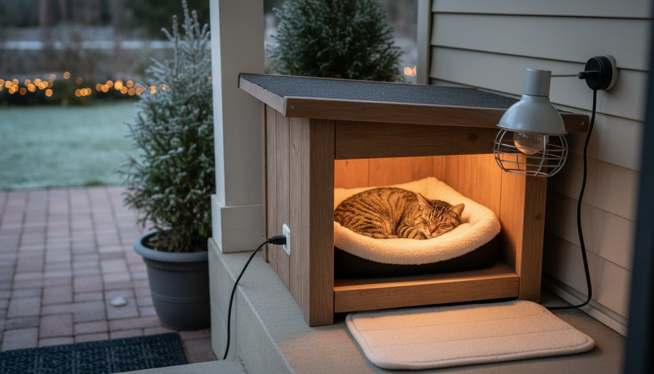 How to Heat an Outdoor Cat House Safely